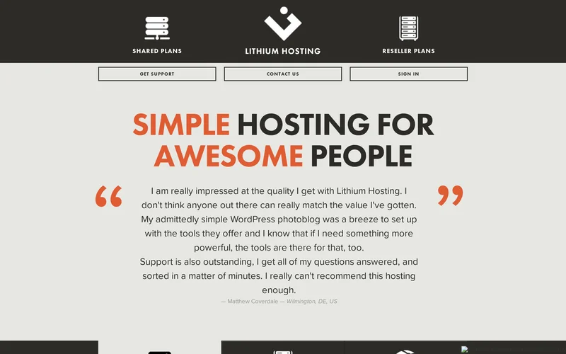 Lithium Hosting v4 (2013 – 2015)